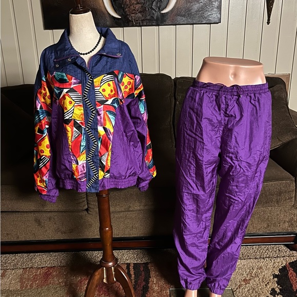 Chaver • Vintage • 1990’s • Purple/Blue • Medium...